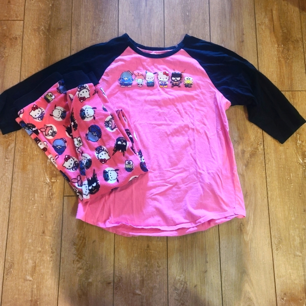 Hello kitty and friends pajamas